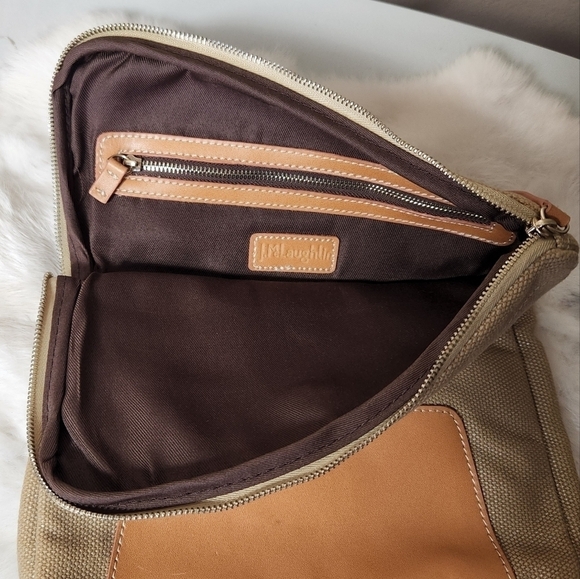 J. McLaughlin Foldover Textured Fabric Wristlet Clutch - Picture 7 of 8